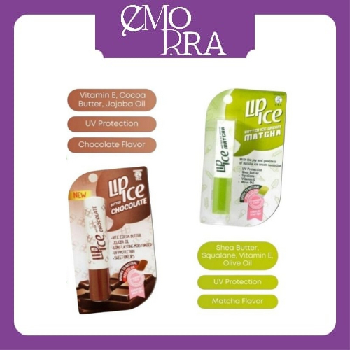 Lip ice Butter Ice Cream Matcha | Lip Ice Butter Lip Chocolate
