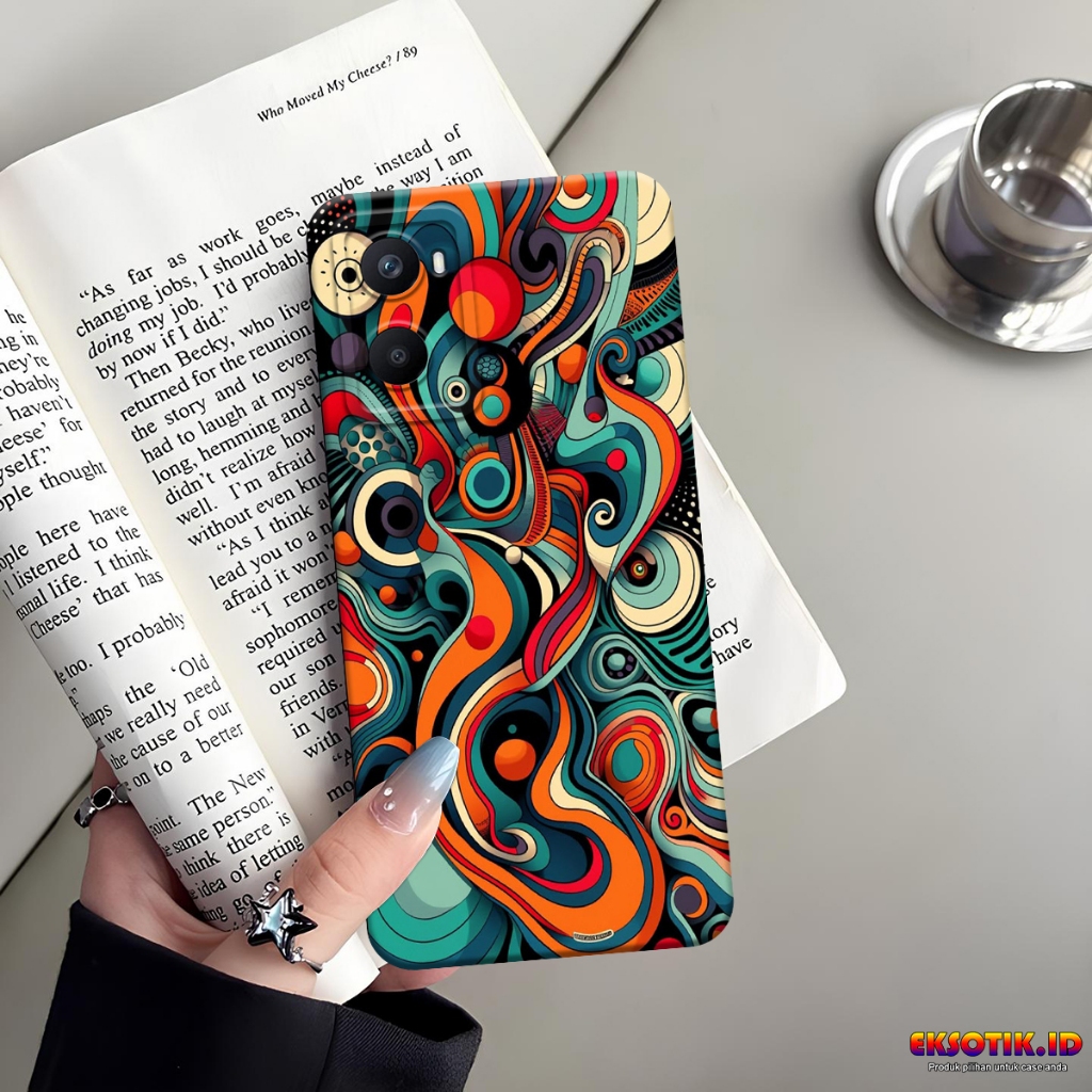 Case Oppo A96 - Casing Oppo A96 - Fashion Case - Silikon Oppo A96 - Motif Keren Dan Lucu - Softcase 