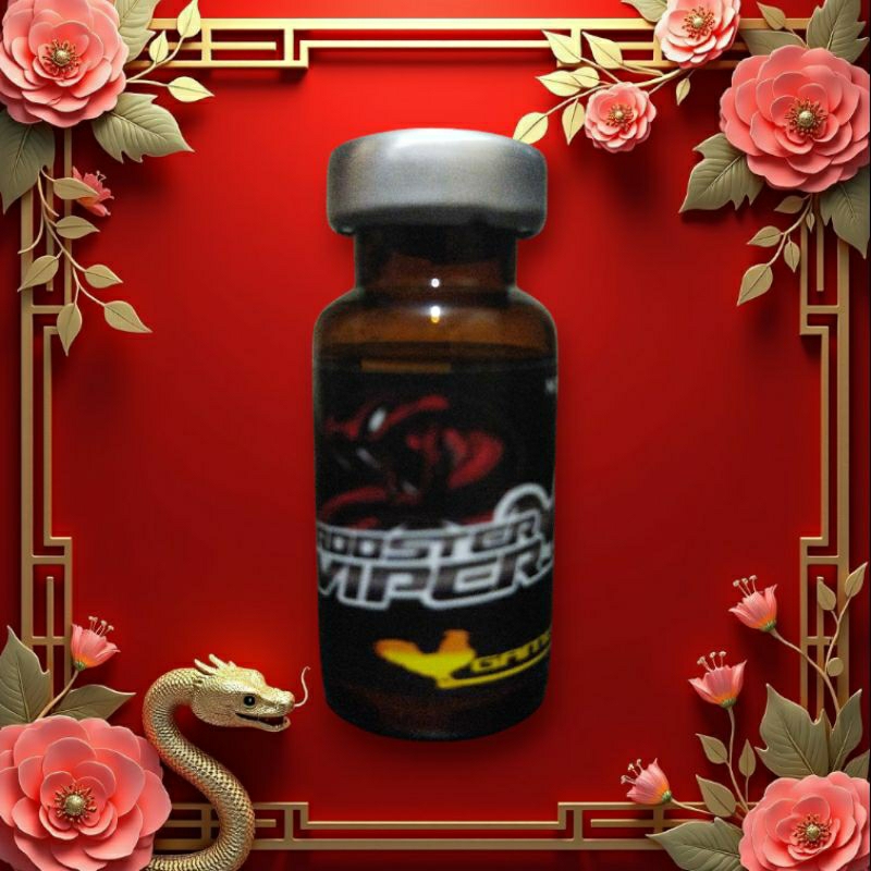 Doping Ayan Aduan ROOSTER VIPER Obat Injeksi Untuk Ayam Taji Pisau 100% Biar Ganas