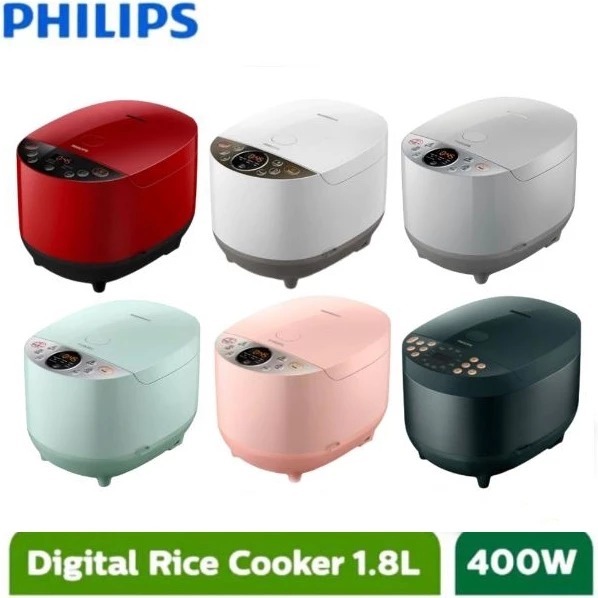 Magic Com Philips HD 4515 Menus-X1 Digital 100% ORIGINAL GARANSI RESMI - Philips Digital Rice Cooker