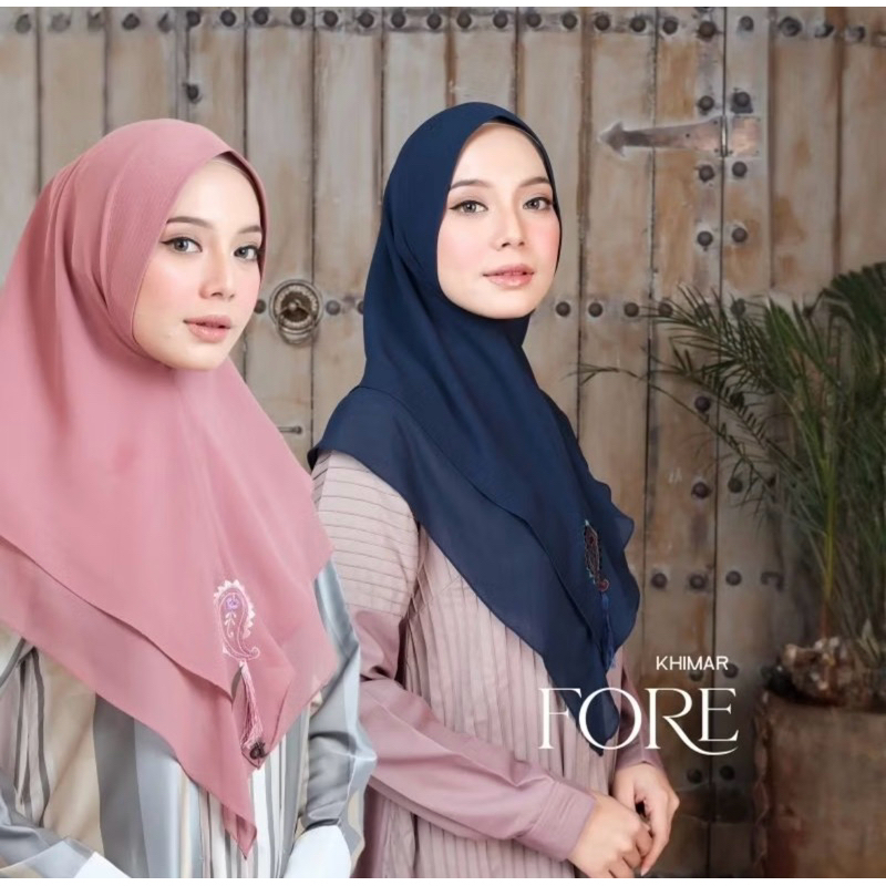 (PRELOVED) Khimar Fore Aneuku Gallery Fuschia