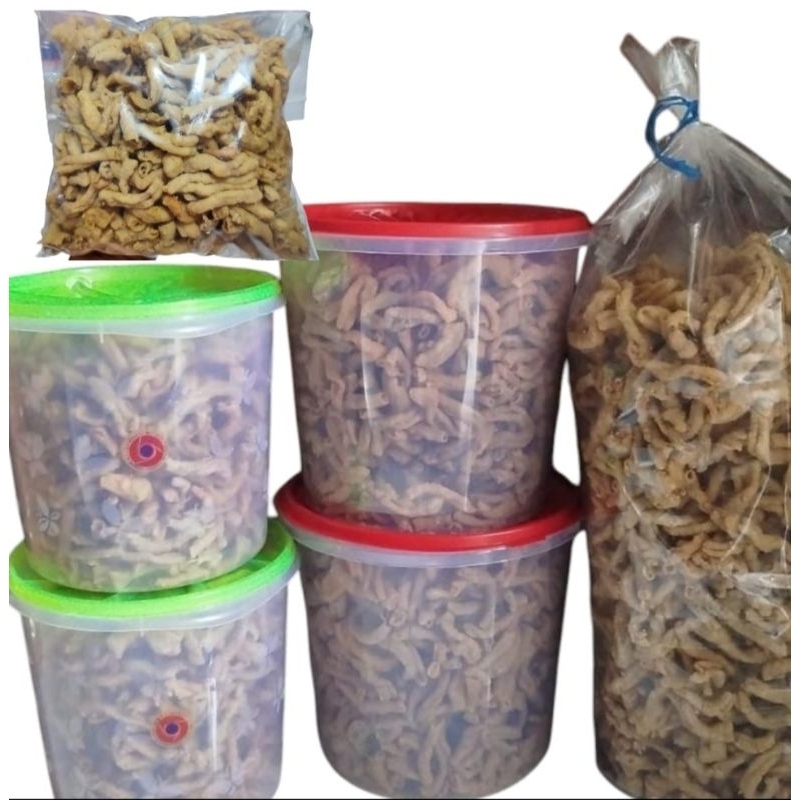 

Kripik usus ayam original