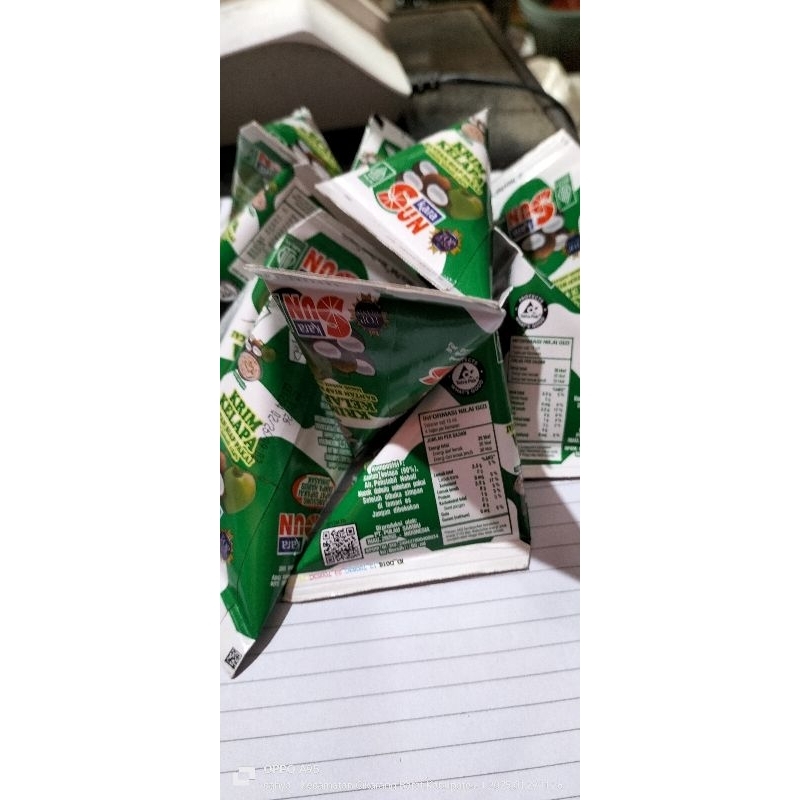 

SUN kara isi 10 bungkus.ukuran 65ml