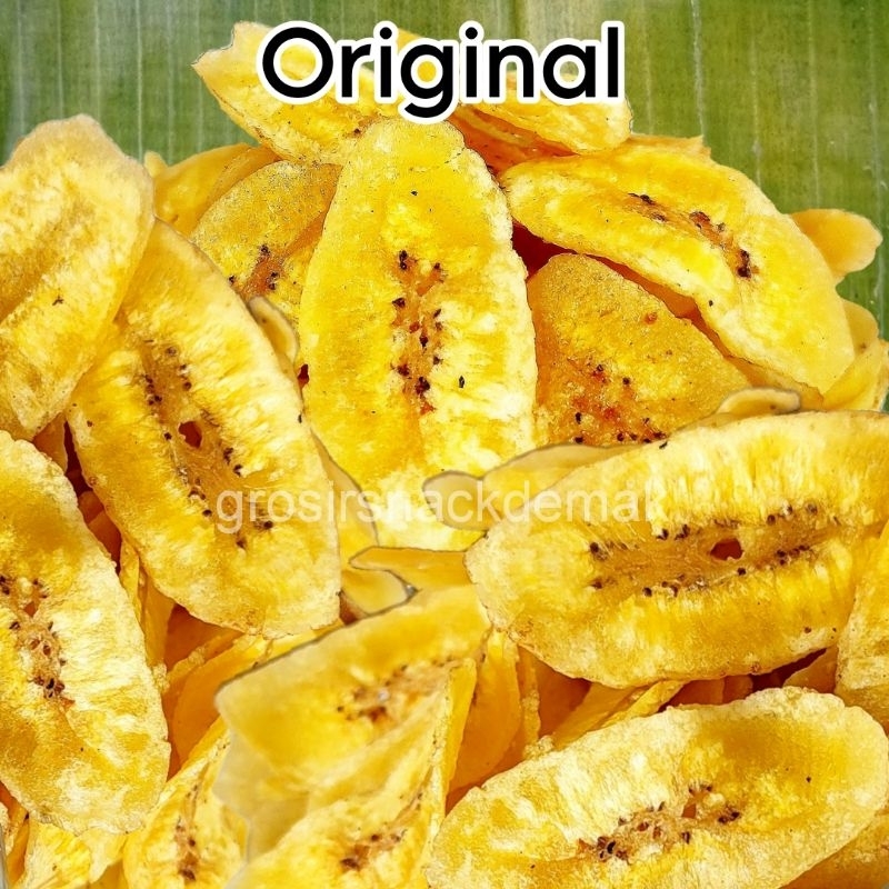 

Keripik Pisang Original 1KG Kripik Renyah