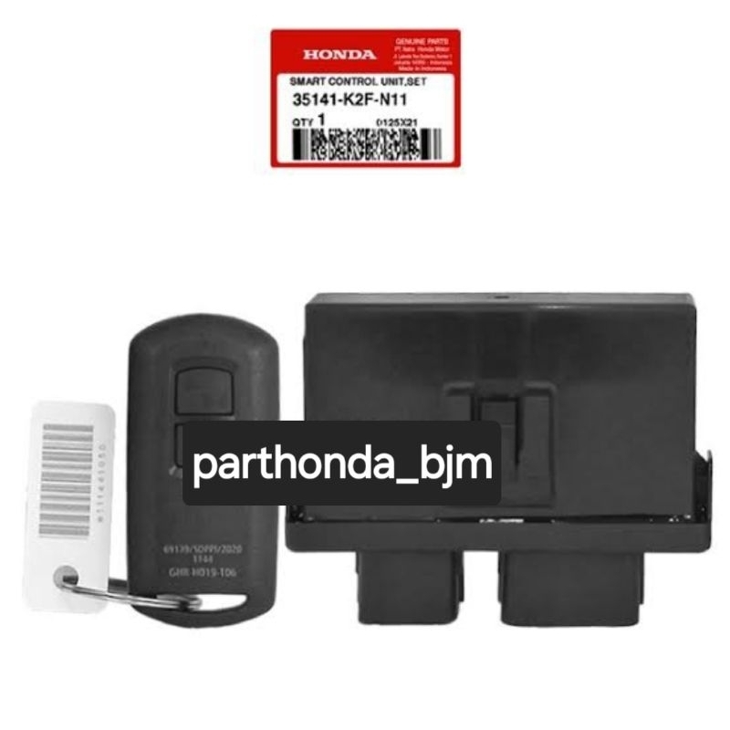 35141-K2F-N11 Smart Control Unit, Set SCU SCOOPY 2021 MODUL REMOT SCOOPY 2021 35141K2FN11