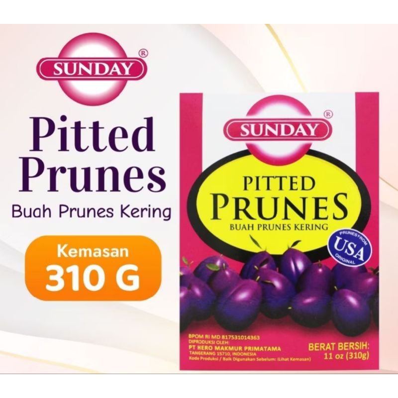 

Sunday Prunes 310 gr