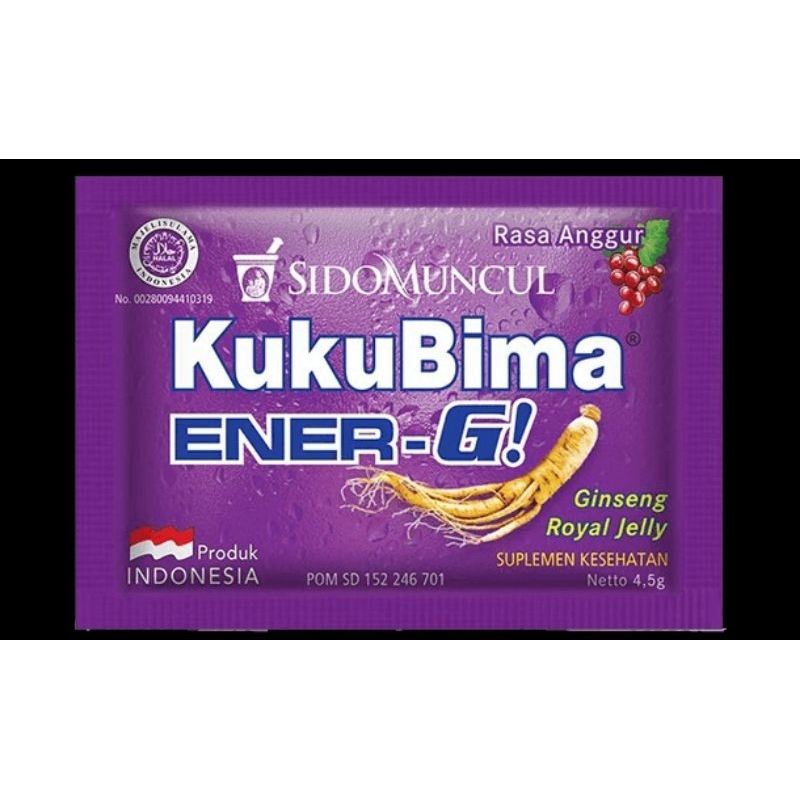 

SIDOMUNCUL KUKU BIMA ENER-G 1 PACK (6 SACHET)