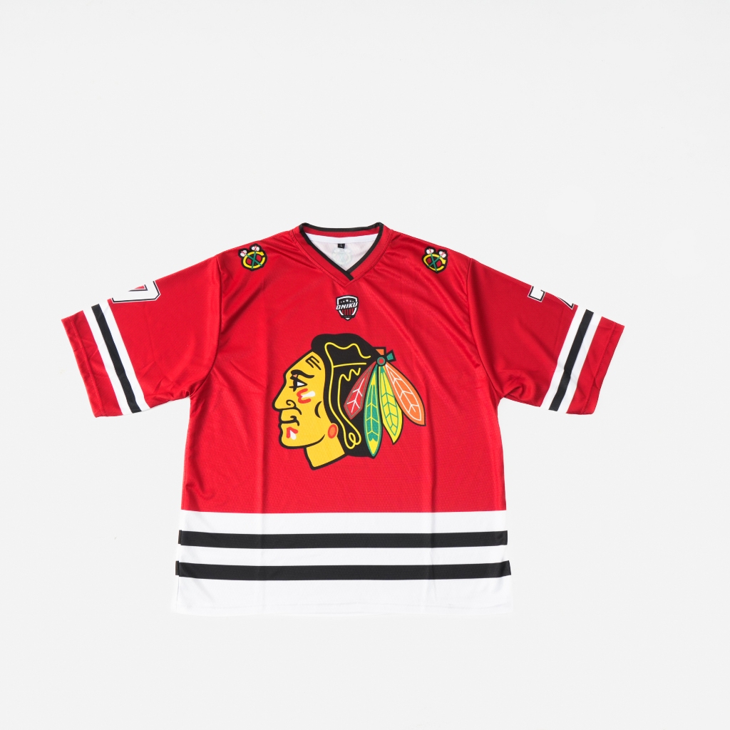 JERSEY BOXY CHICAGO BLACKHAWKS //JERSEY BAND//JERSEY BOLA//JERSEY CASUAL//JERSEYVINTAGE//JERSEYRETRO