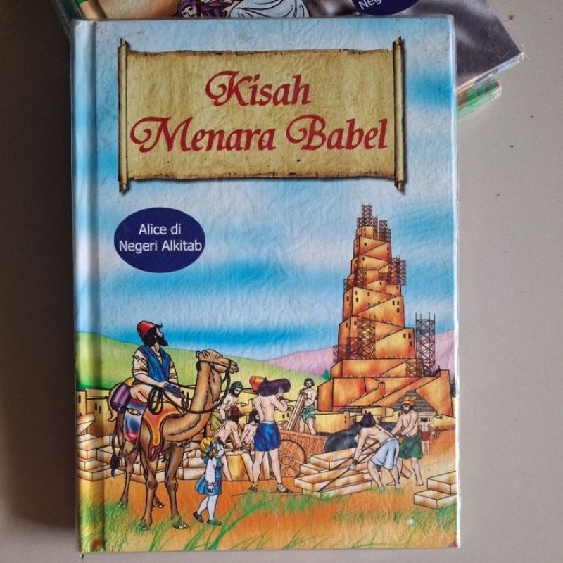 Buku Cerita Anak Kristen- Kisah  Menara Babel