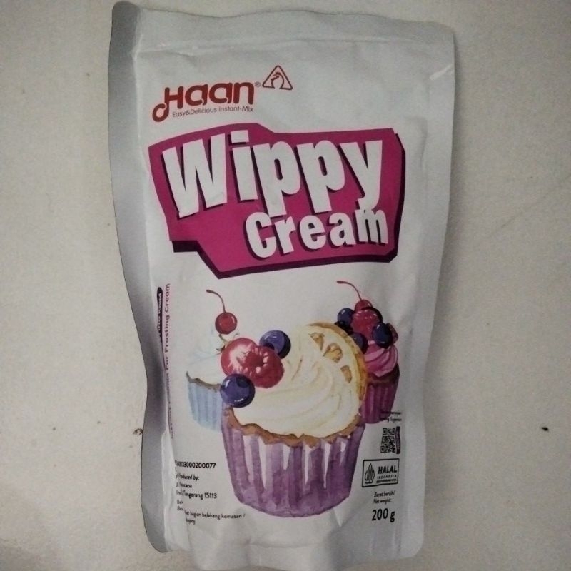 

Wippy cream Haan