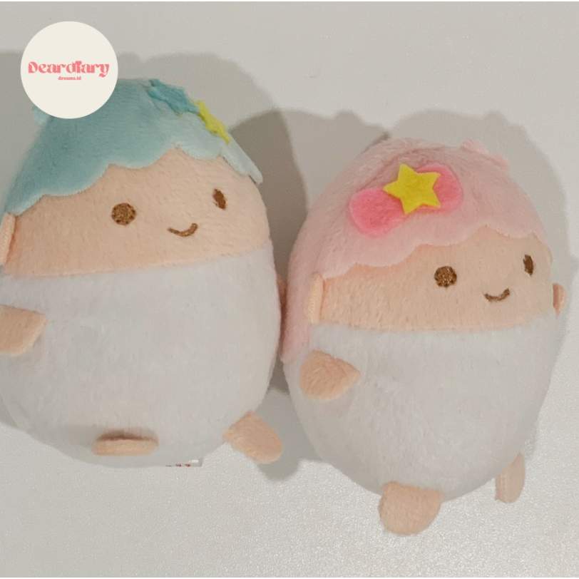 Little twin star kiki lala sanrio plush doll boneka original asli