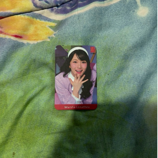 Photocard Jkt48 x Chatime Official Edisi Seventeen 2 | Marsha