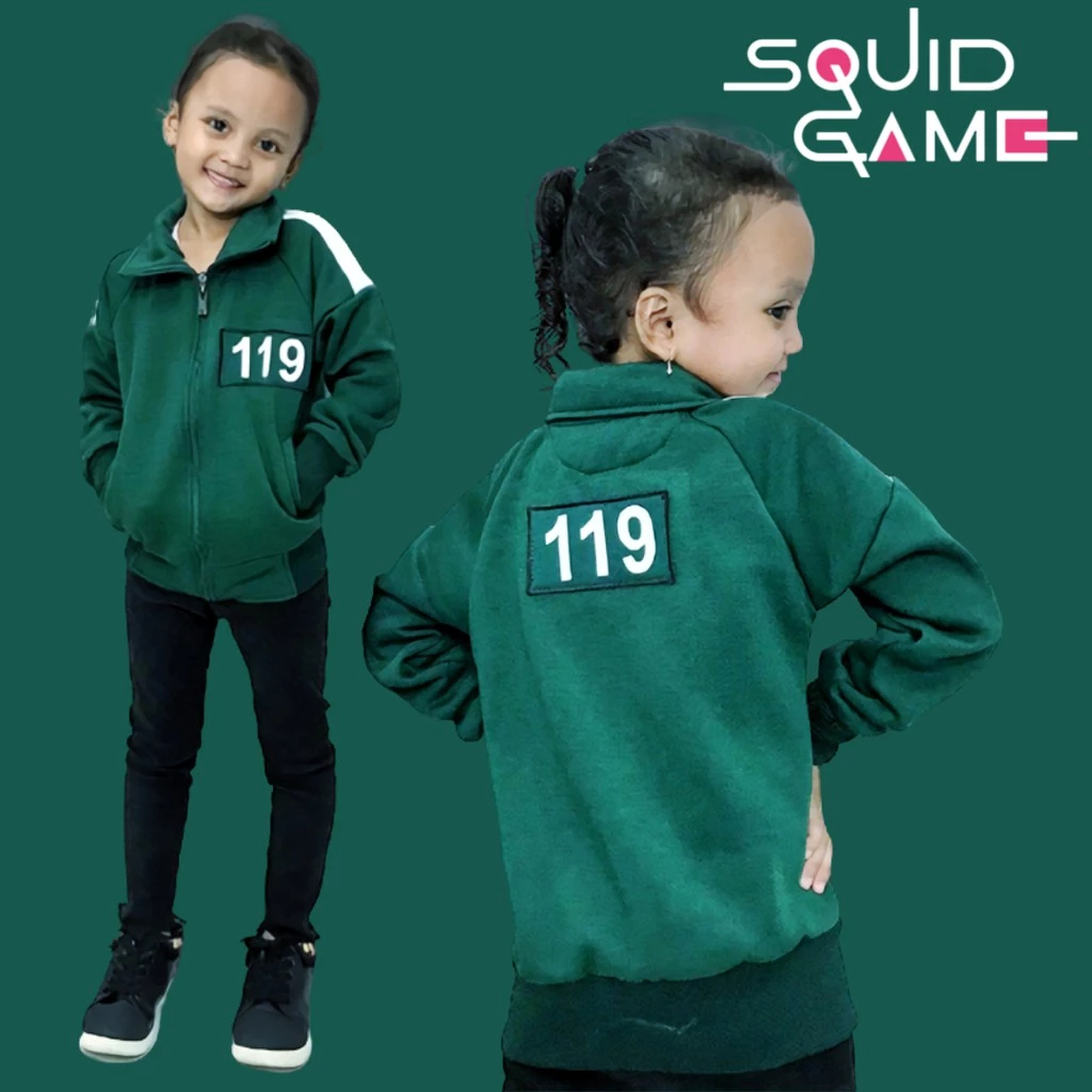 RB JAKET SQUID GAME / JAKET SQUID GAME ANAK / SQUID GAME (UNISEX)