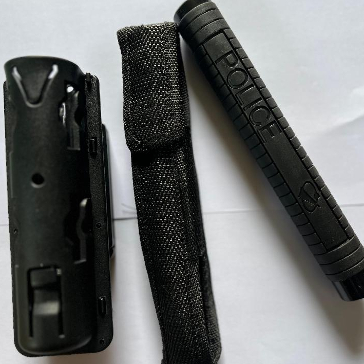 ANTI KARAT  Stick Sarung tactical baton tongkat polri polisi holder holster stik stick otomatis orig