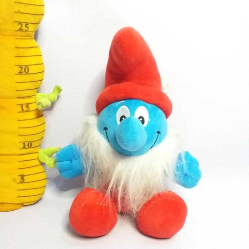 BONEKA PAPA SMURF KARAKTER ANIMASI SMURFS