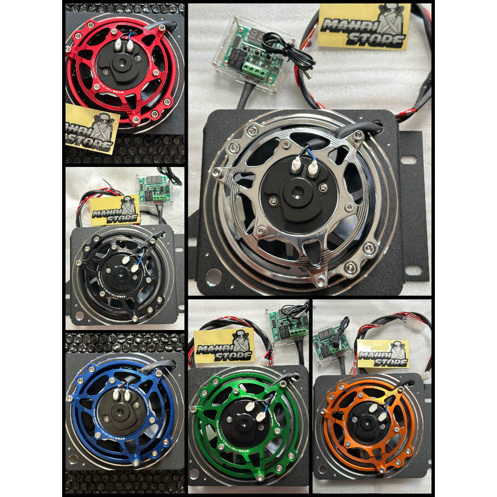 EXTRAFAN KIPAS COVER RADIATOR VARIO OLD PCX ADV STYLO 110 125 150 160 KARBU LED NEW MODUL OTOMATIS C