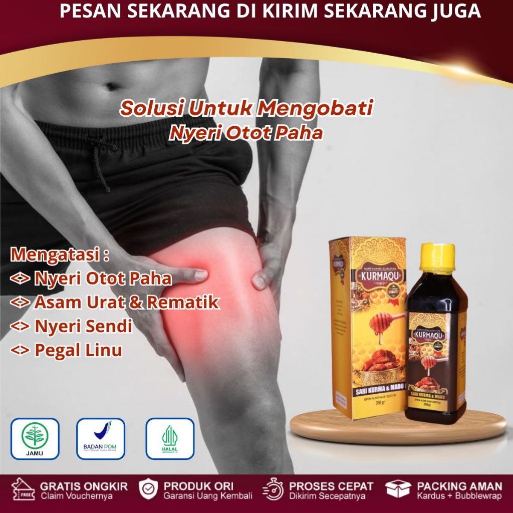 Kurmaqu - Obat Nyeri Otot Paha, Pereda Nyeri Otot Paha & Betis, Otot Paha Ketarik, Cedera Hamstring