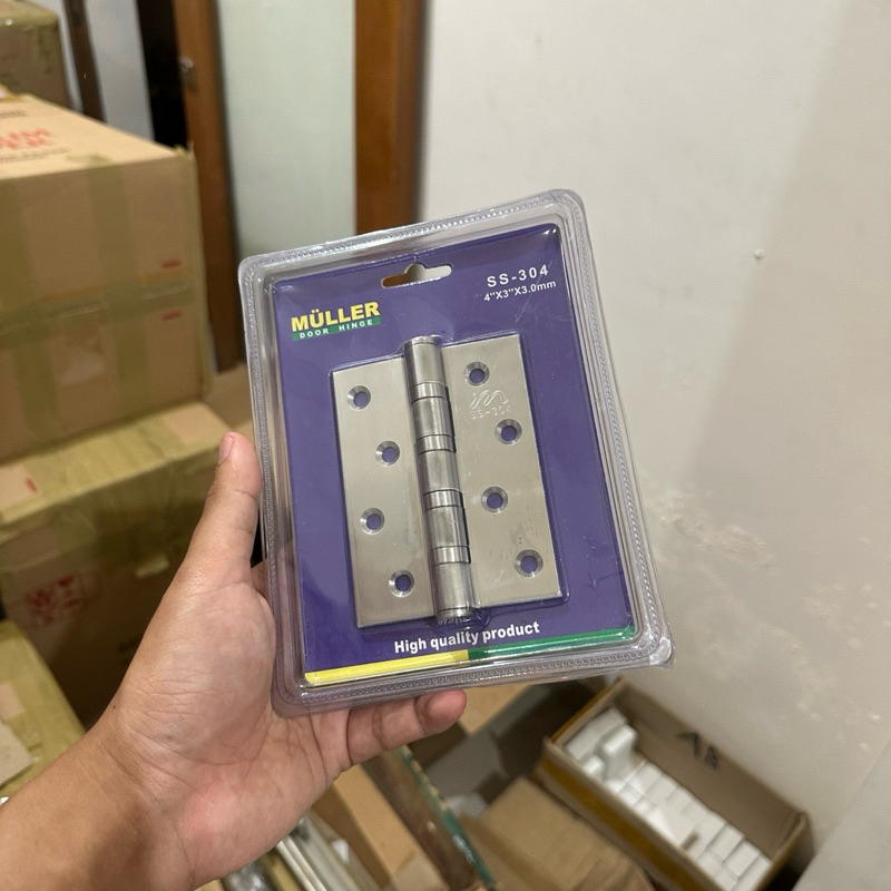 engsel pintu 4inc muller stainless 304
