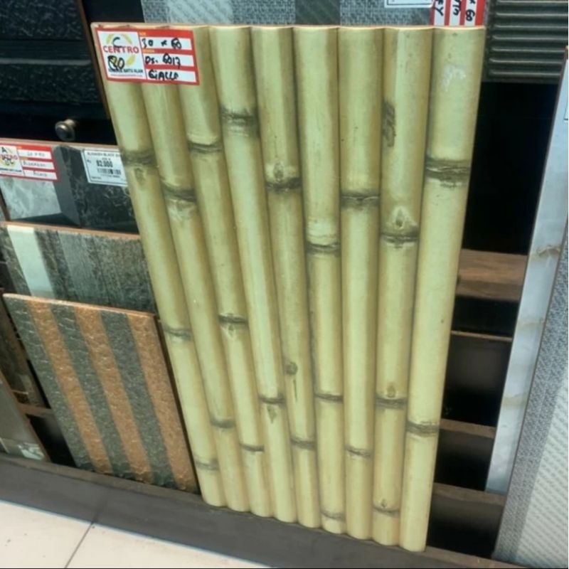 keramik dinding uk 30x60 bambu ijo centro