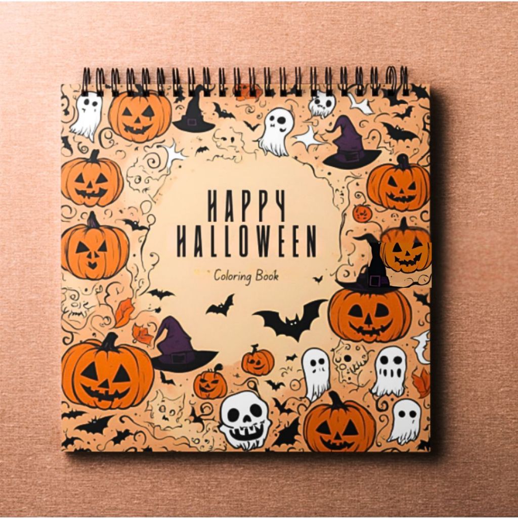 Coloring Book | Coloring Book Halloween | Coloring book for adults | coloring book aesthetic