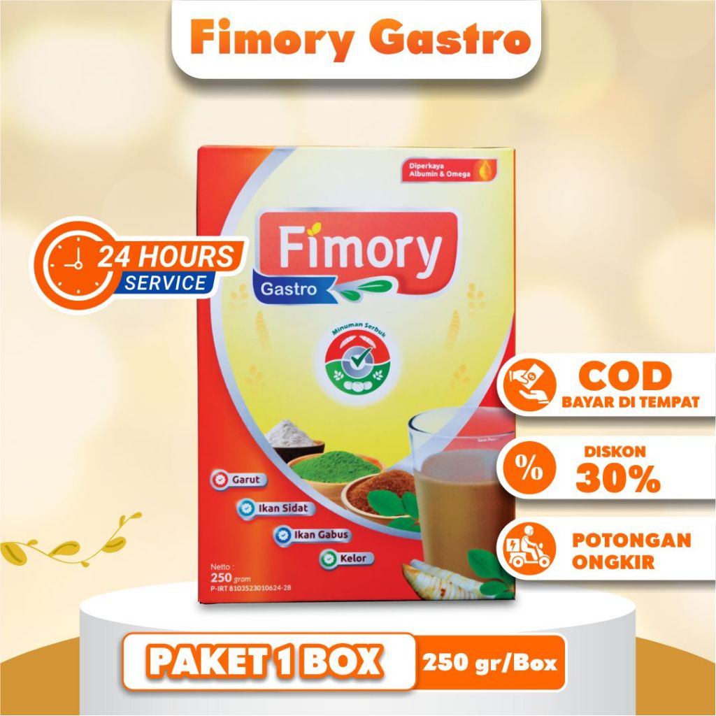 Original 100% Fimory Gastro Ampuh atasi Masalah Lambung, Asam Lambung Gerd Maag Dan Tukak Lambung Fi