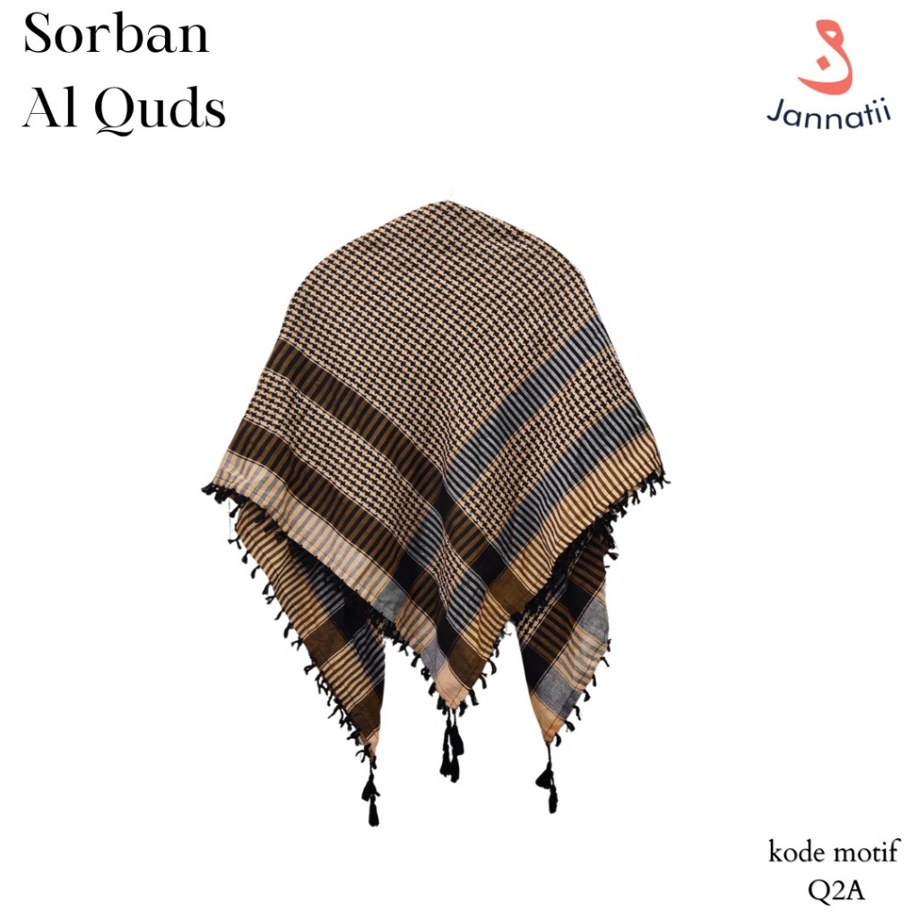 Sorban / Sorban putih / sorban muslim / sorban arab / sorban habib / sorban haji / kerudung sorban