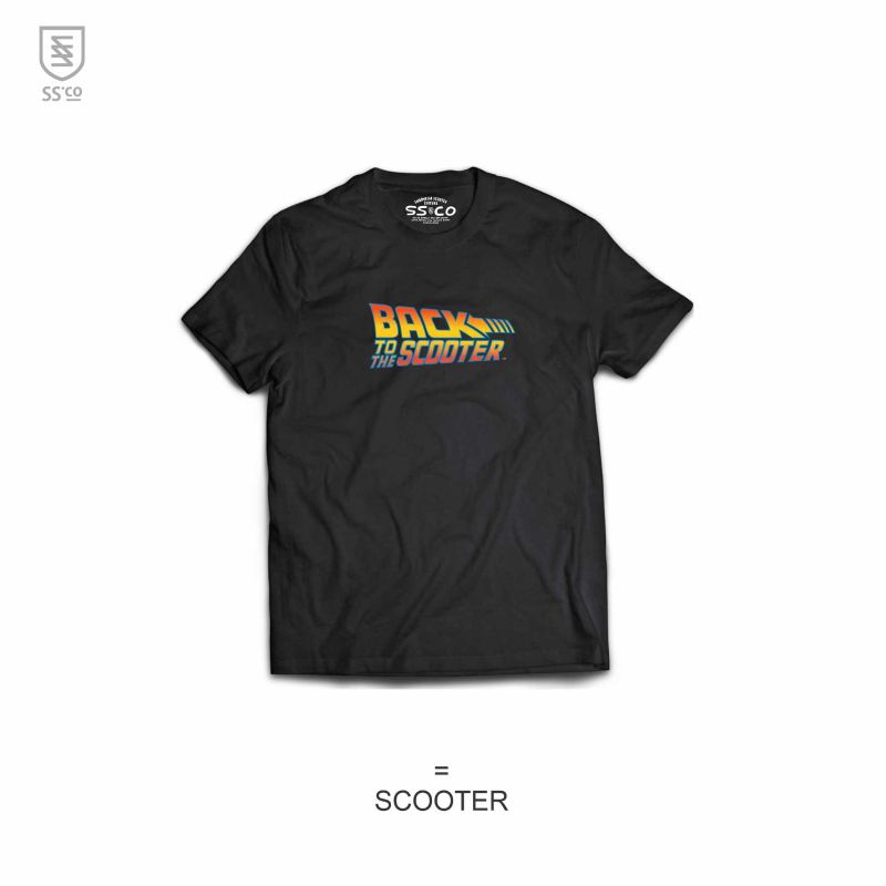 KAOS PRIAUNISEX VESPA SCOOTER CULTURE By RAVESPA || SOFT COMBED 24s || SS.CO MERCH “ SCOOTER “
