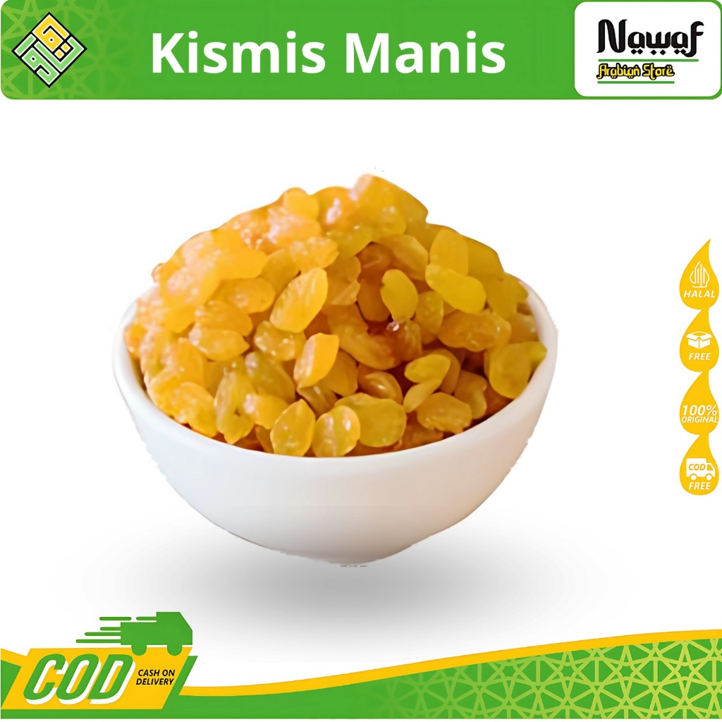 

Kismis Mutiara Manis 1 Kg Kismis Simin Oleh Oleh Haji Umroh