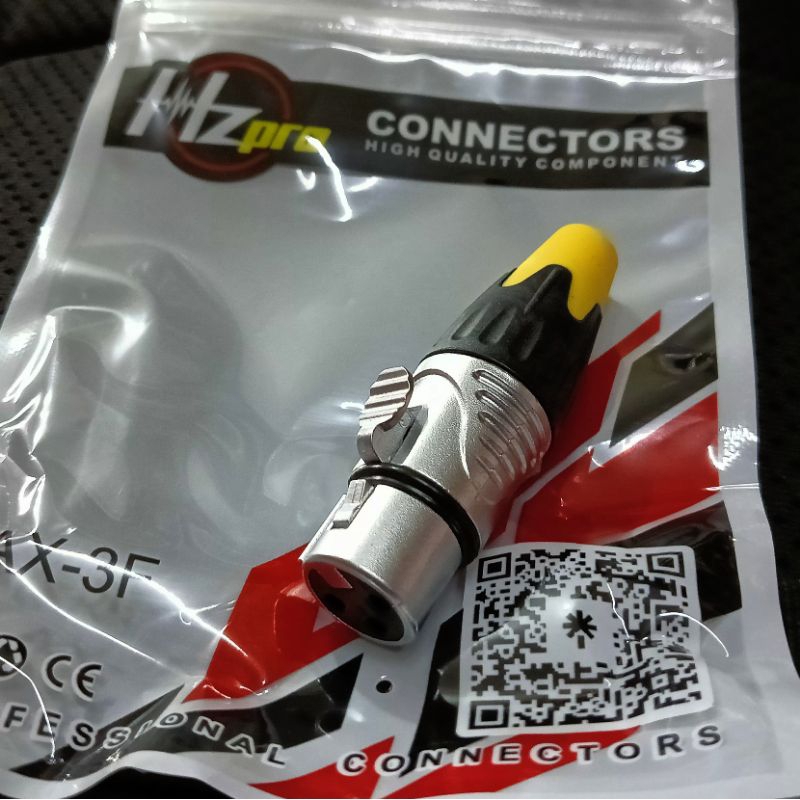 HZPro AX-3F Jack Cannon Female HZ Pro AX-3F Jack XLR HZ Pro AX-3F