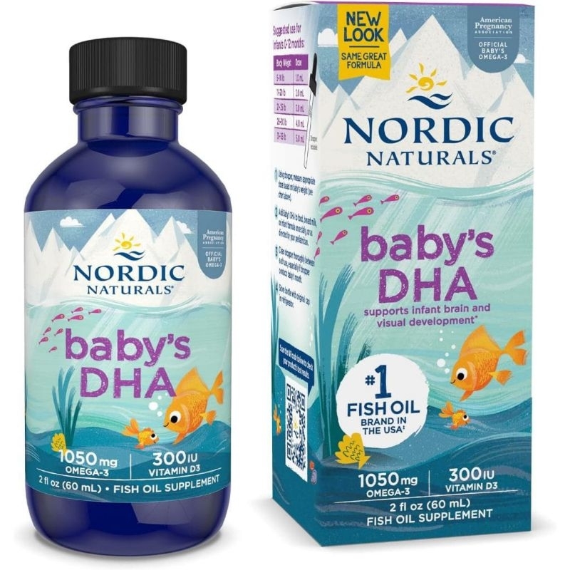 Nordic Naturals Baby's DHA Fish Oil Supplement