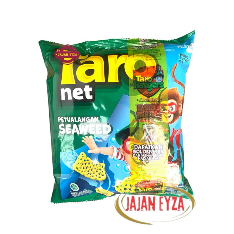 

TARO NET SEAWEED SNACK POUCH 62gr