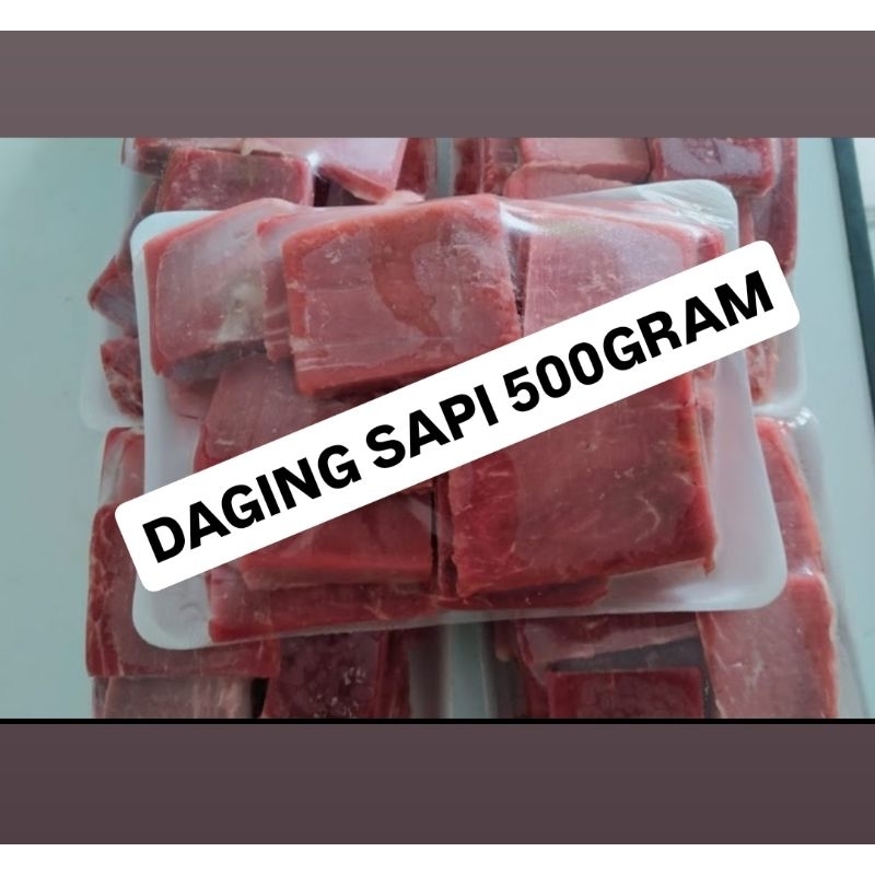 

DAGING SAPI 500GRAM