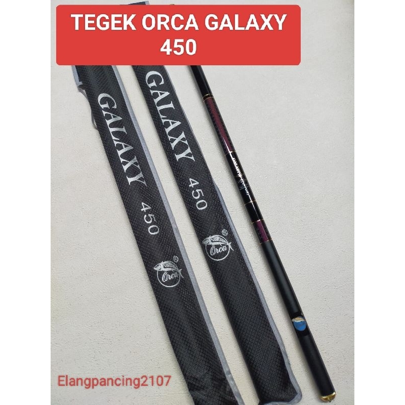joran tegek orca galaxy 360 450(spek HARD)