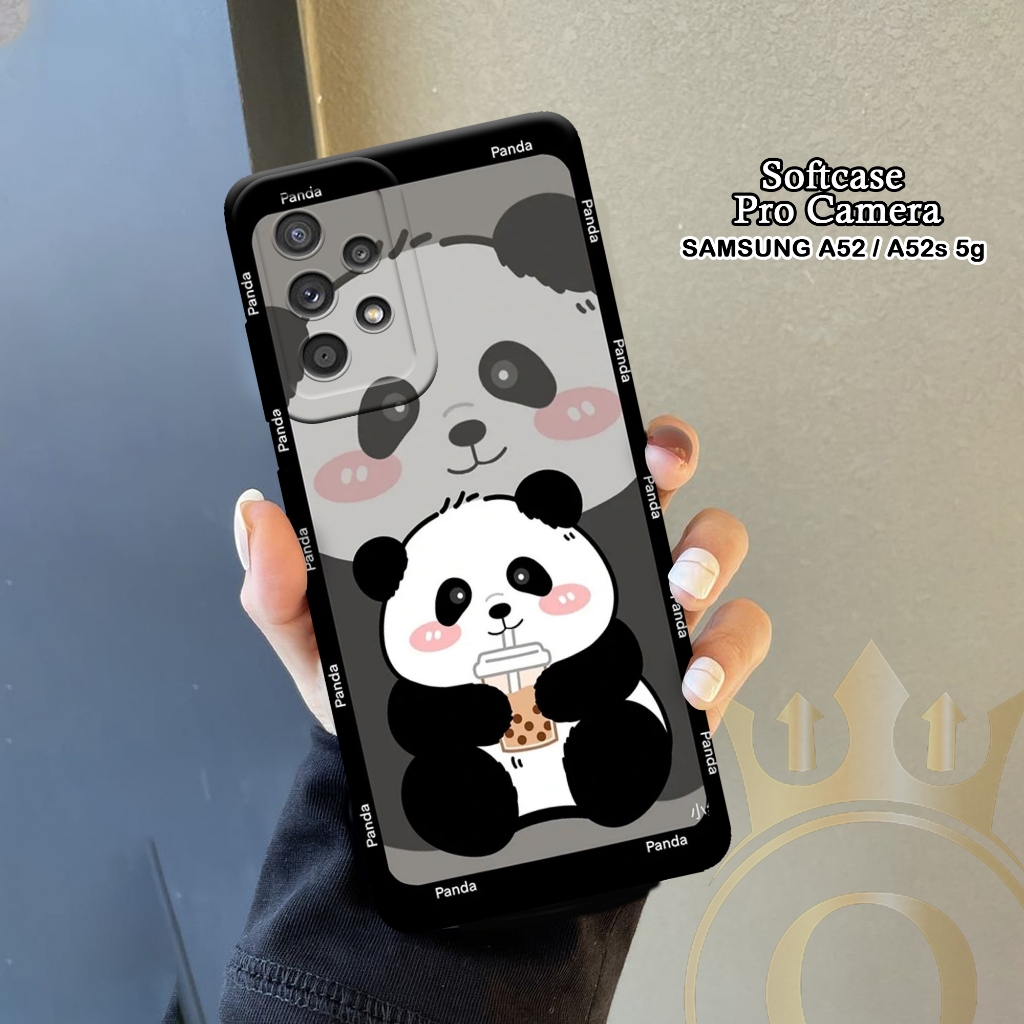 Softcase Samsung Galaxy A52 5G / A52s 5G - ORORA - Case Samsung A52 5G - Motif Case Cartoon - Case S