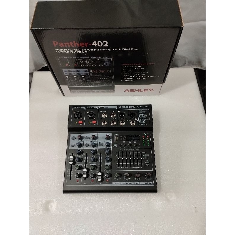 Mixer Ashley panther 402 mikser ashley panther402 4channel bluetooth original