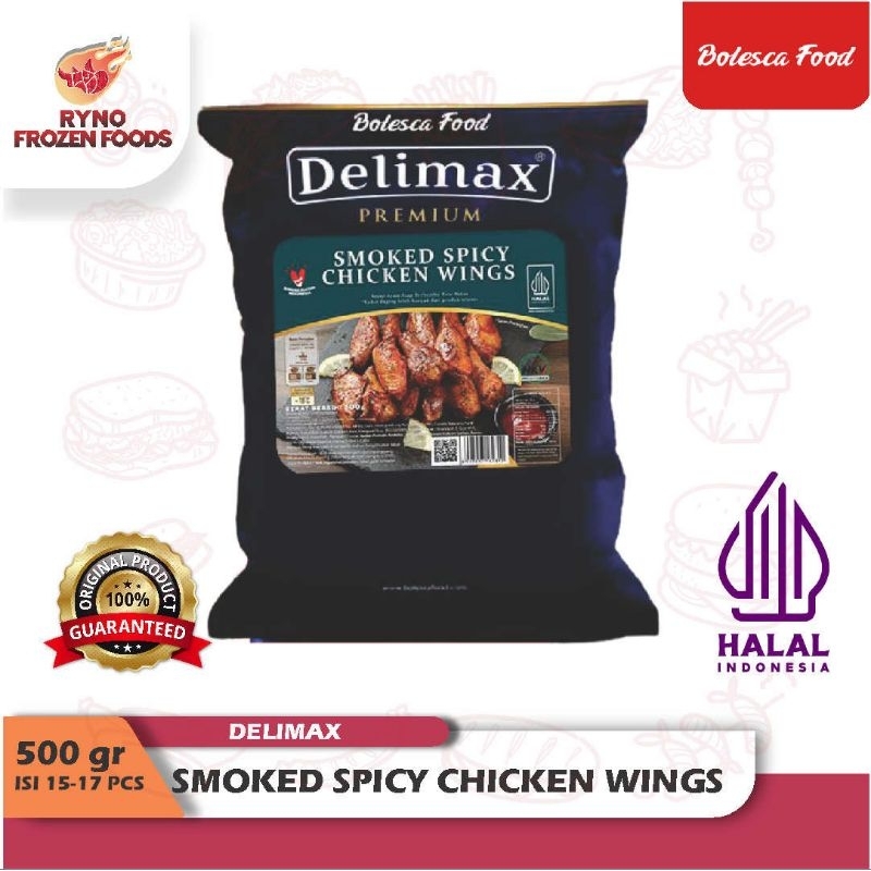 

Bolesca Deliminax Smoked Spicy Chicken Wings 500 gr