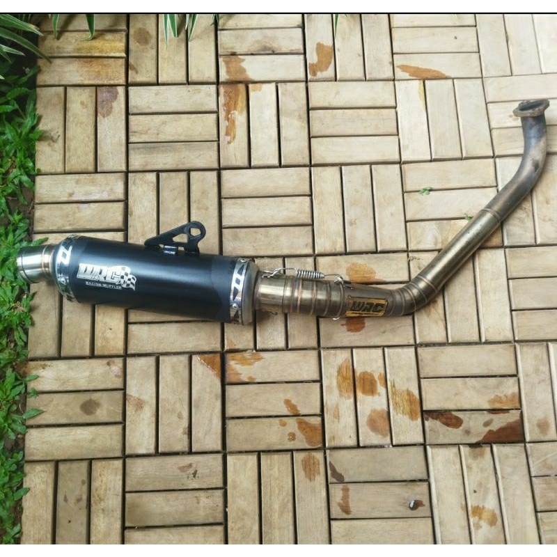 Knalpot WRC trioval aerox 155 old