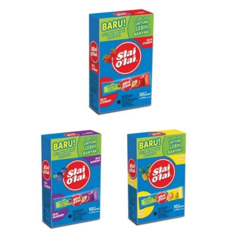 

Slai Olai sachet (1 Pack isi 10)