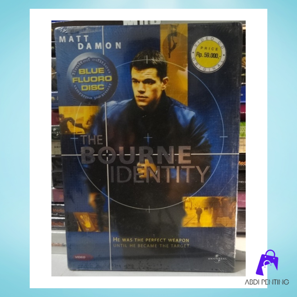 VCD FILM  THE BOURNE IDENTITY (Limited Ediiton) - Segel