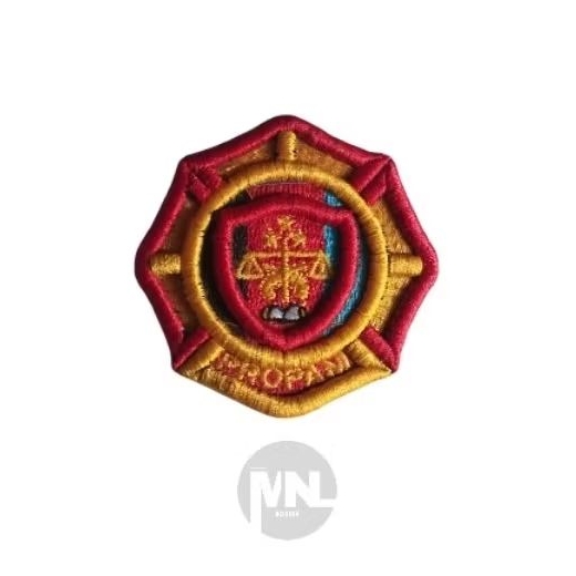 Atribut Polri Logo Propam/Roda Propam Bordir Timbul