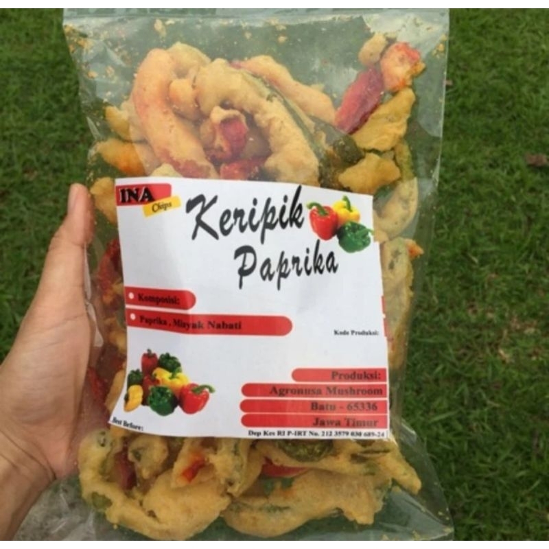 

Keripik Paprika Asli Malang