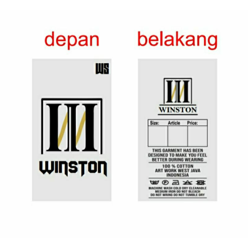 

Label custom/label custom paket custom hangtag+kulit sintetis bahan premium