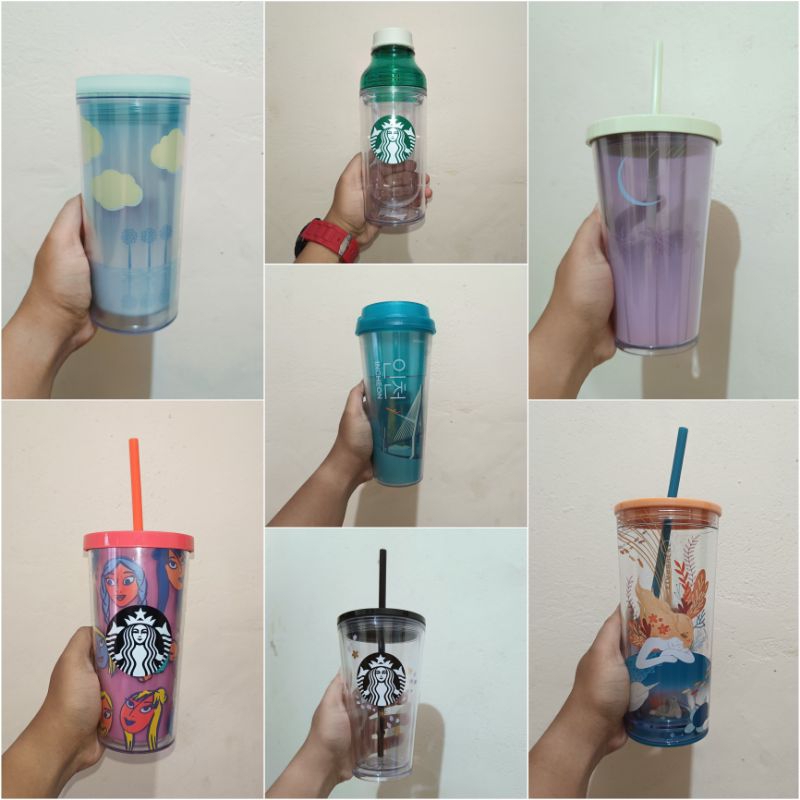 Preloved - Tumbler Plastic Starbucks