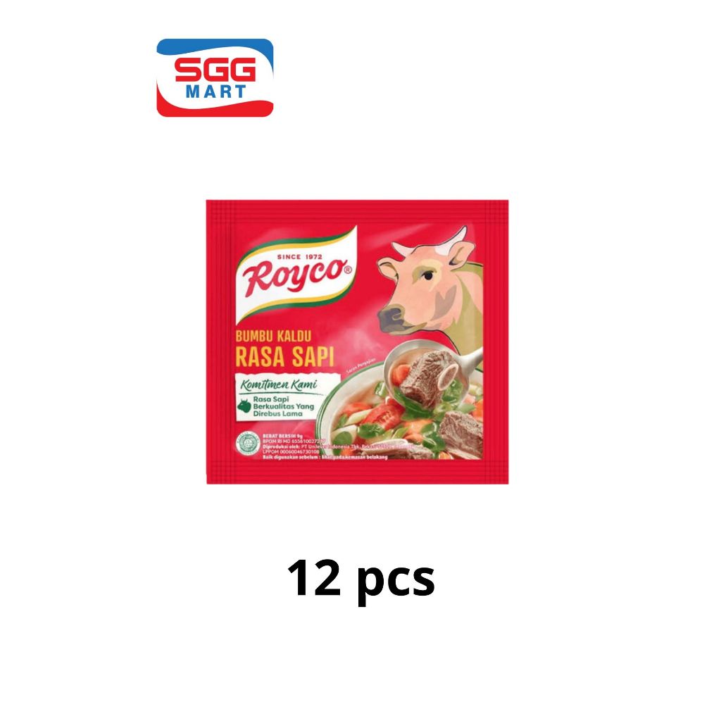 

Royco Kaldu Sapi 1 Renceng isi 12pcs @8/9gr