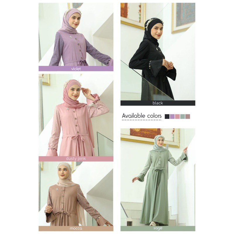 sale 20% / A230703 / abaya dannis terbaru / abaya modern / abaya brokat / abaya katun / dannis disko