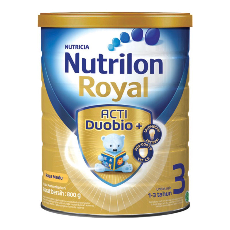 

NUTRICIA - NUTRILON ROYAL 3 Susu Bubuk Pertumbuhan anak 1-3 Tahun Madu dan vanilla 800g