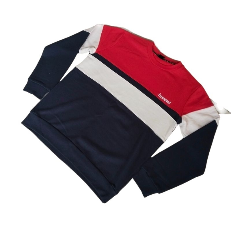 Hummel Denmark Casual Colorblock Crewneck size M