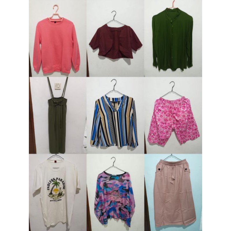 Pakaian Wanita Preloved (Bekas)