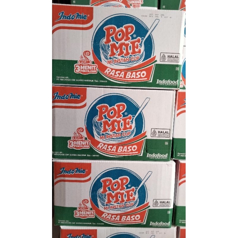 

Pop mie Rasa Bakso 24 pc