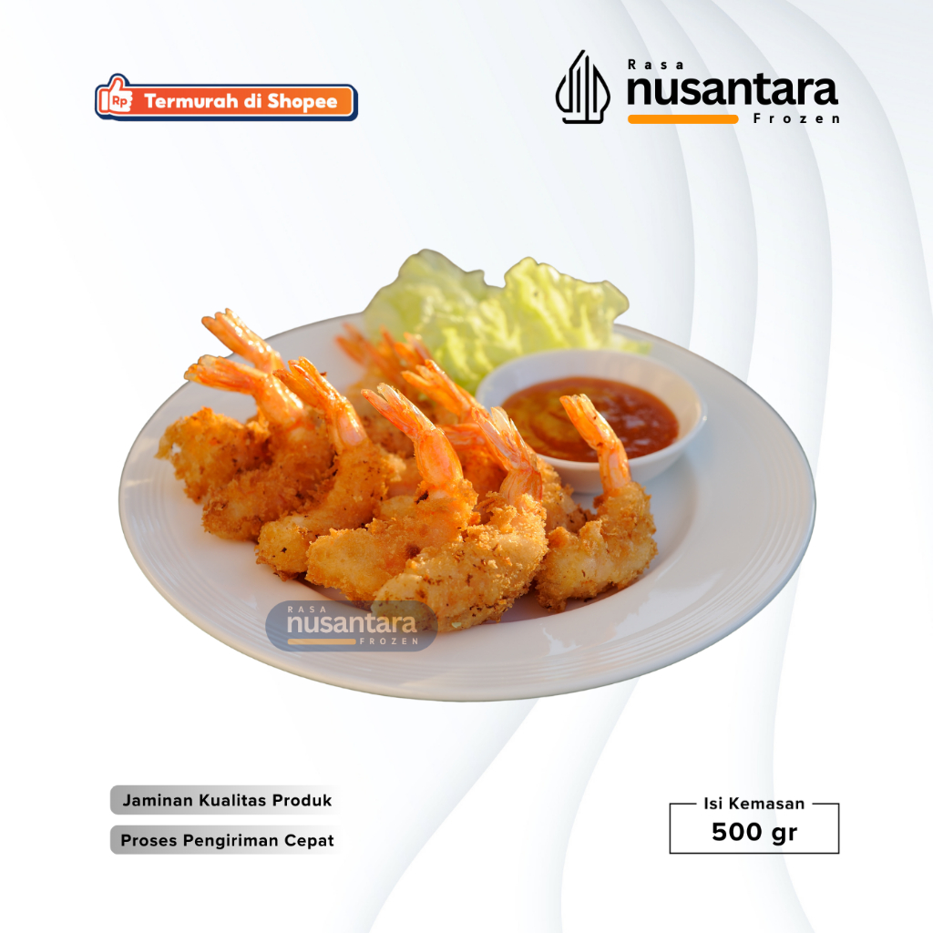

Udang Tepung | Bread Shrimp 500 Gram